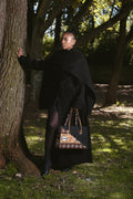 Black Scarf Coat