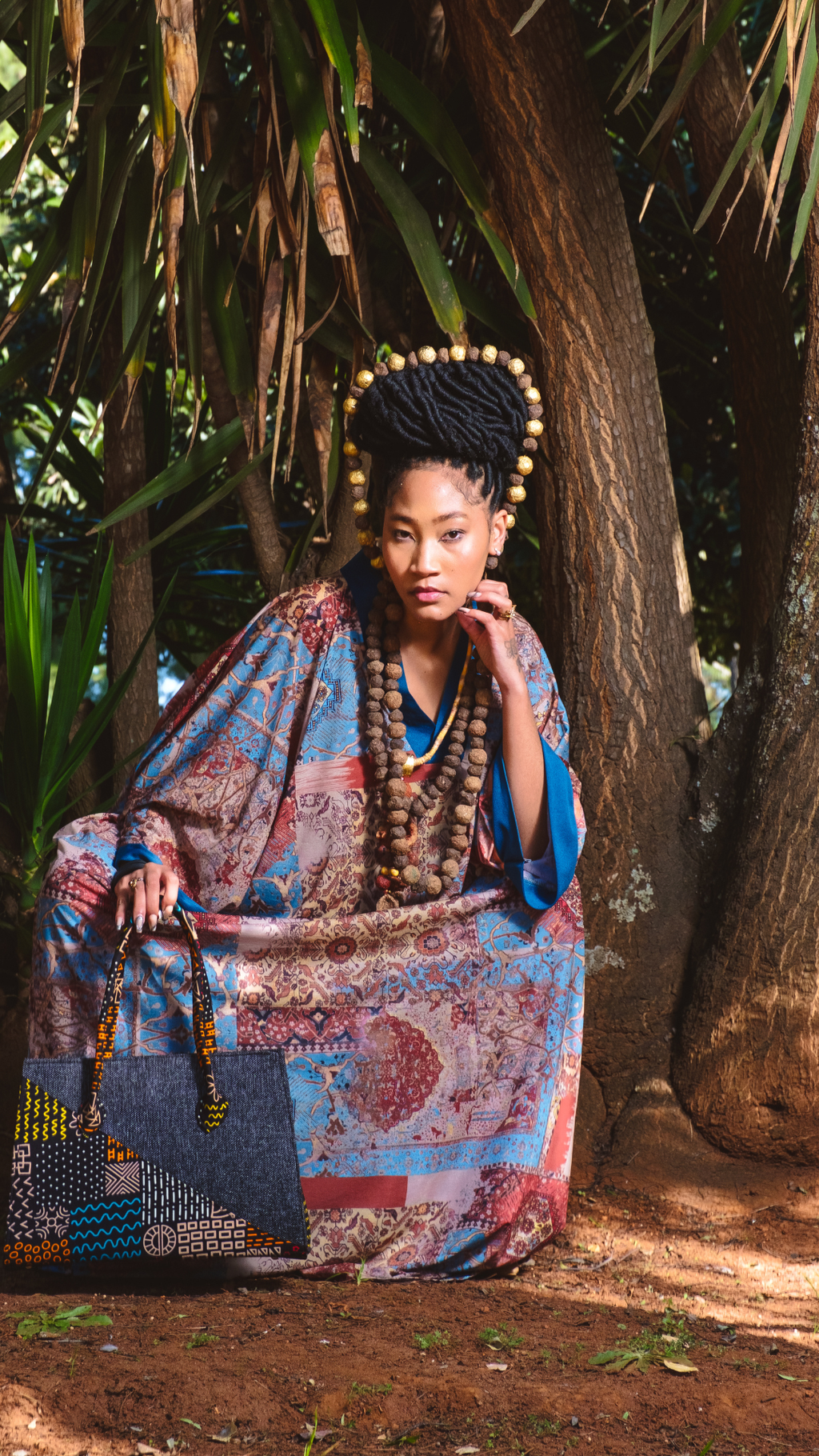 Desert bloom kaftan