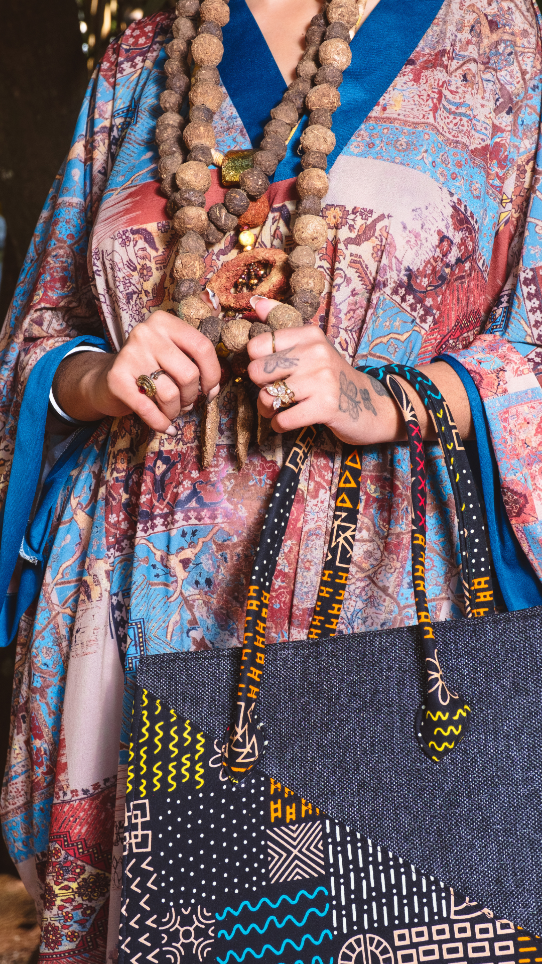 Desert bloom kaftan