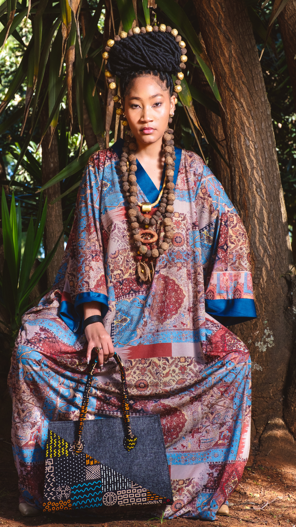 Desert bloom kaftan
