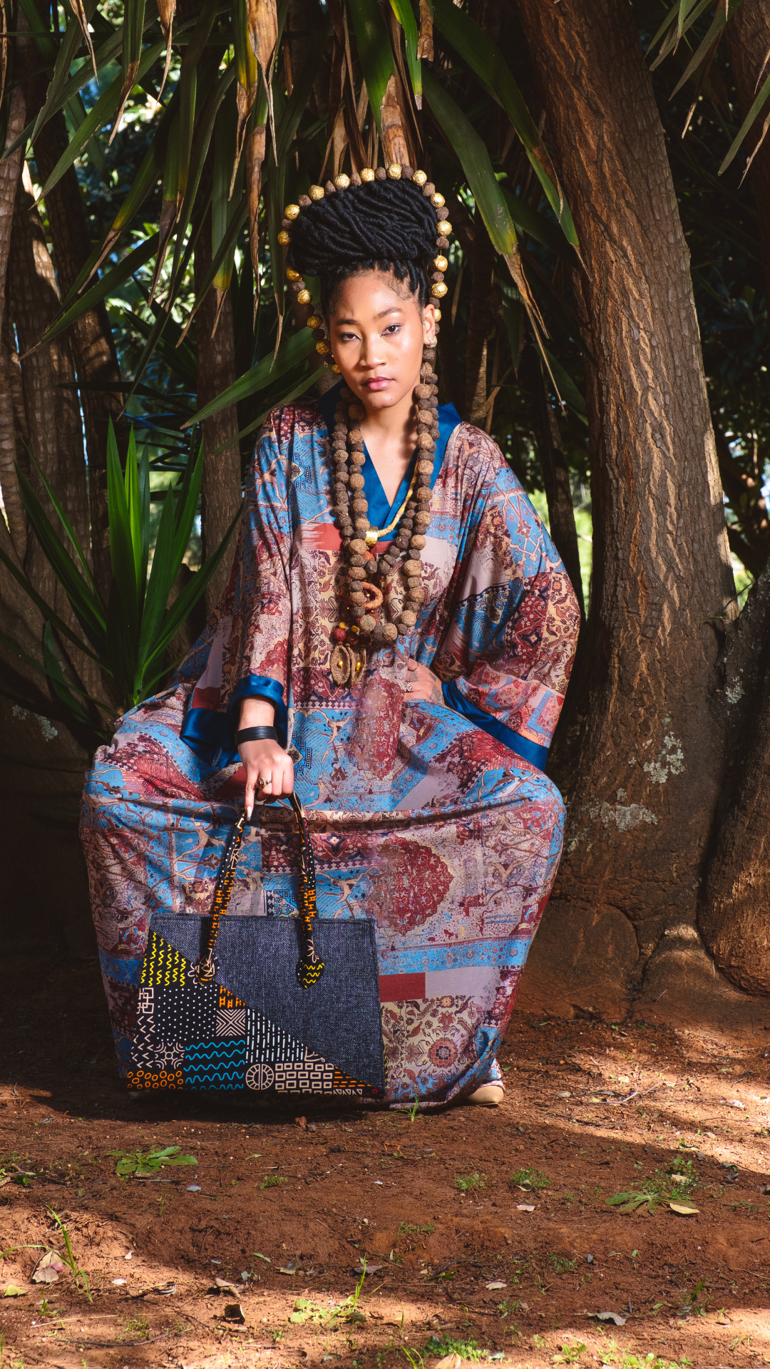 Desert bloom kaftan