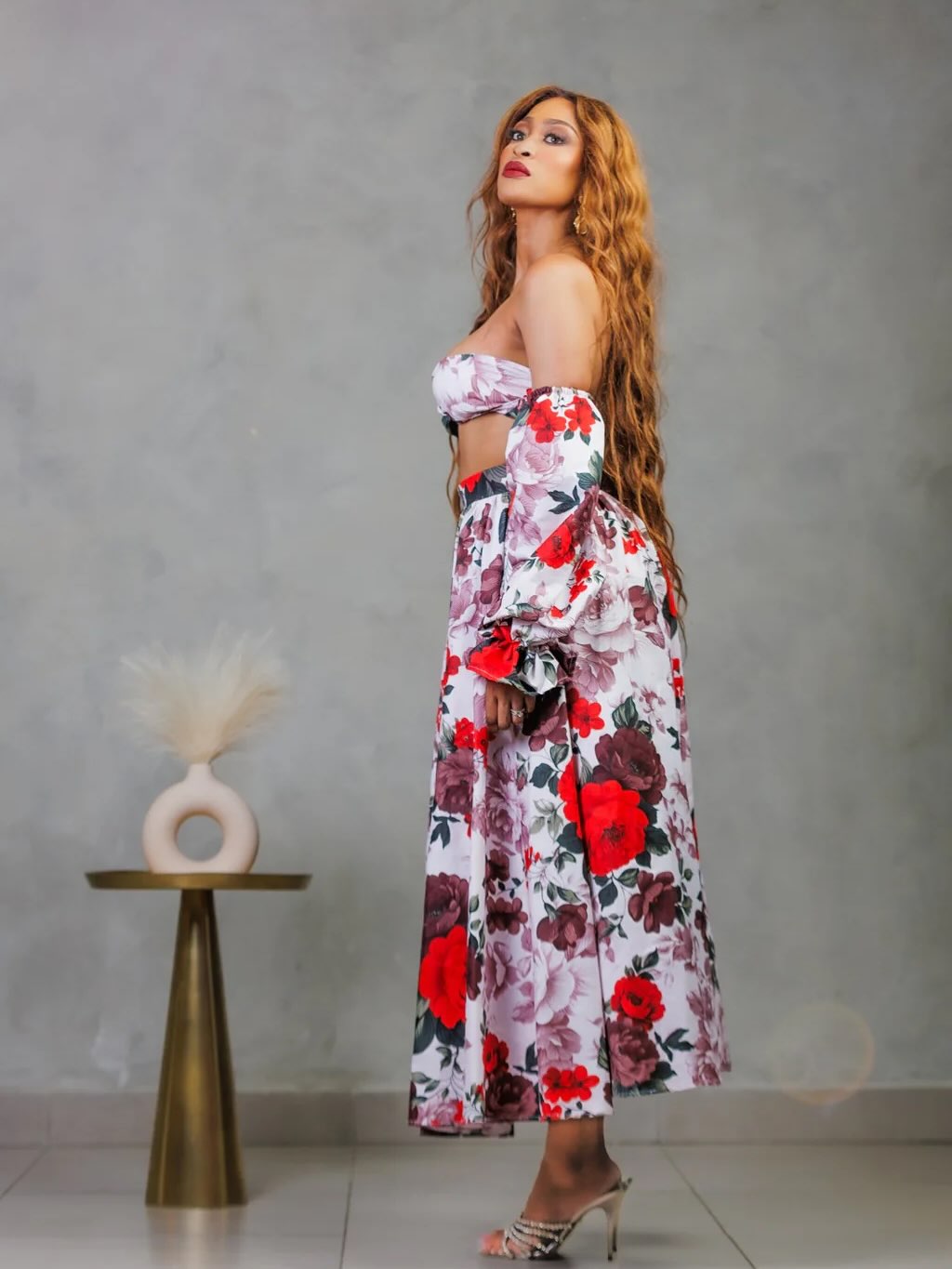 floral two-piece