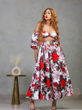 floral two-piece