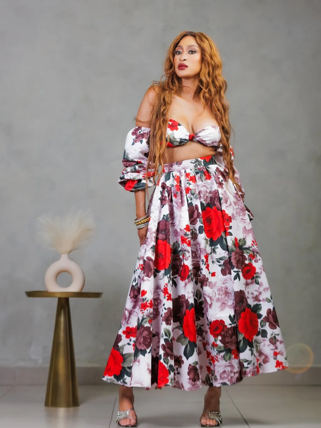 floral two-piece