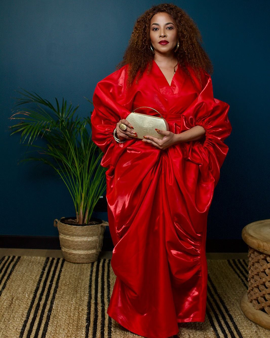 Red classic Bubu Dress