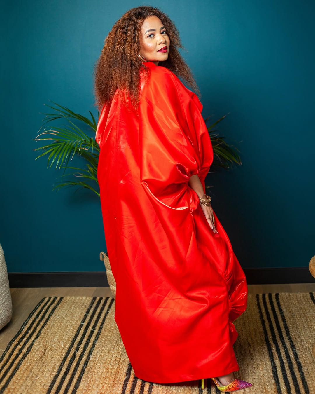 Red classic Bubu Dress
