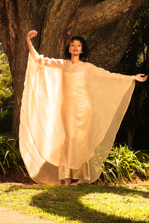 Angelic aura two piece dress