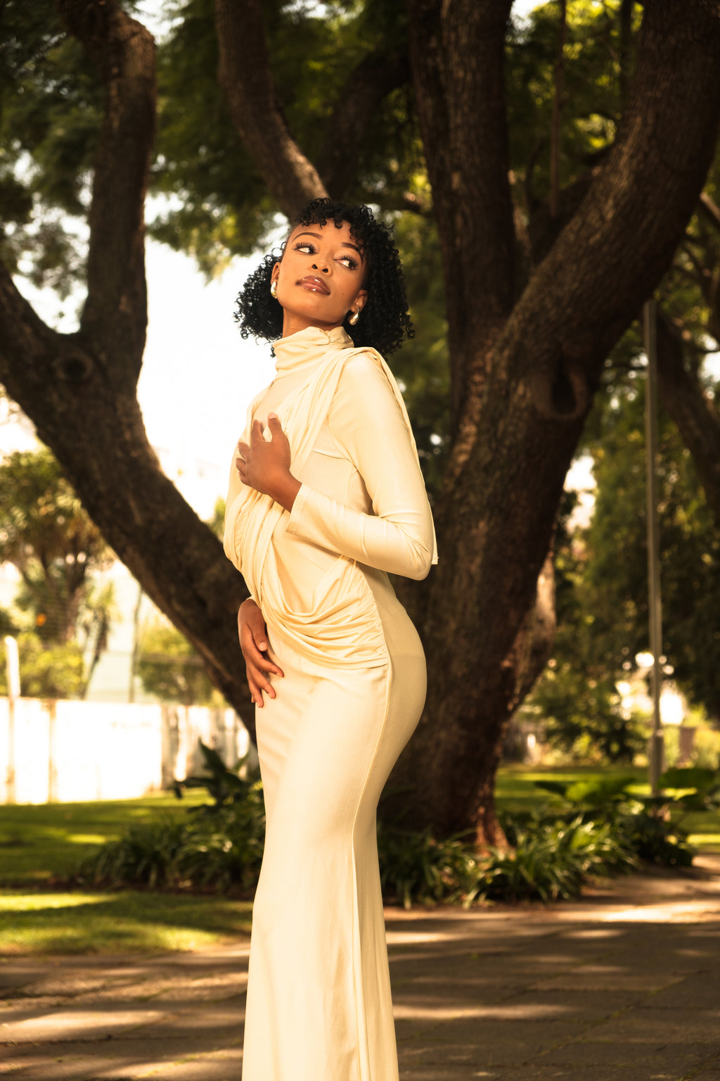 Sculptured dress