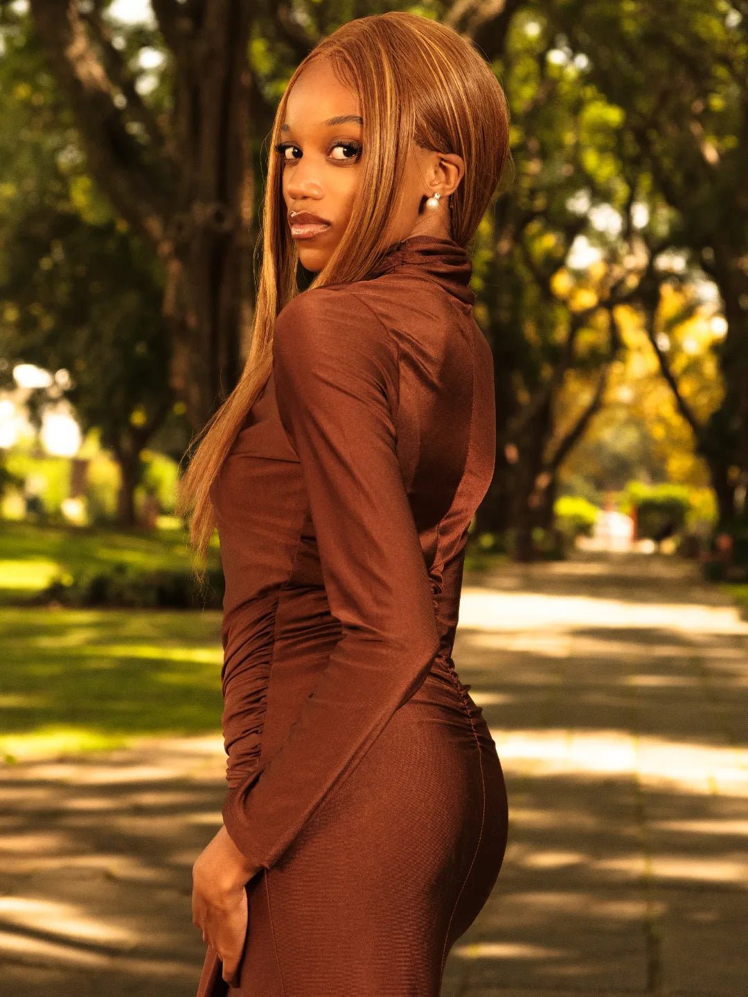 Sculptured dress