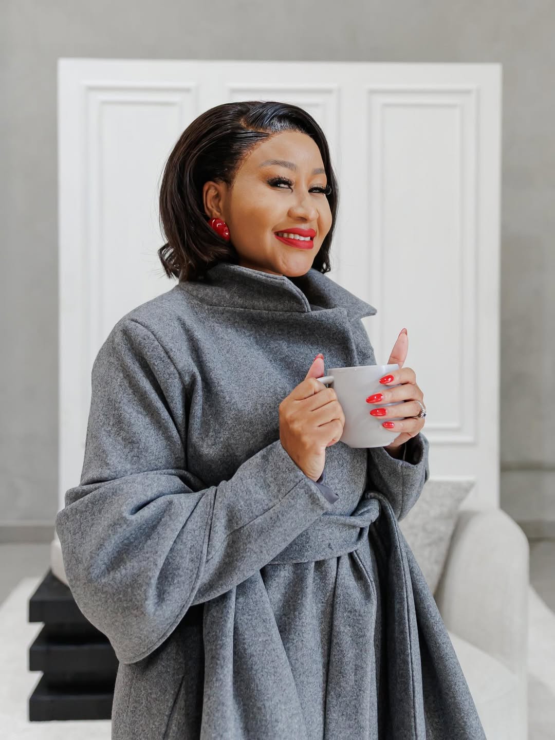 Scarf coat