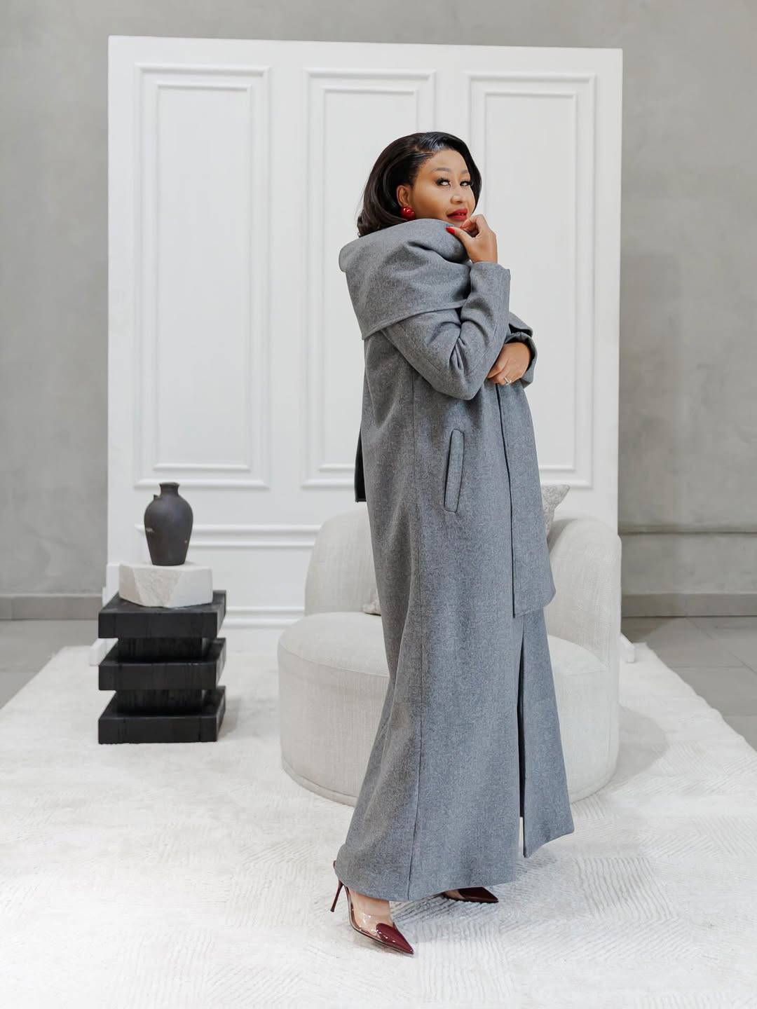 Scarf coat