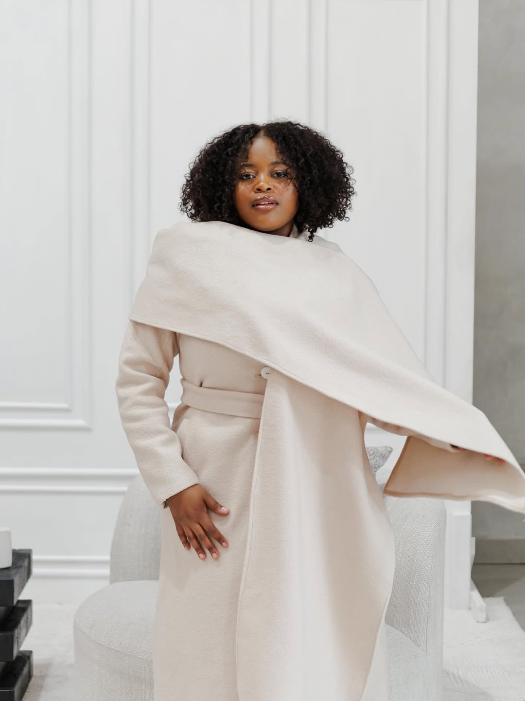 Scarf coat