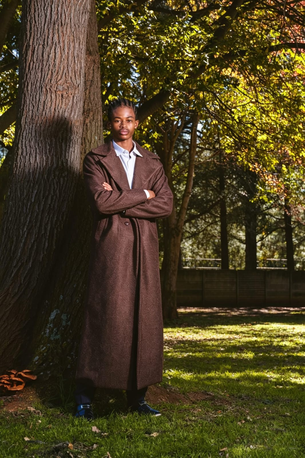 Men's Drape Coat