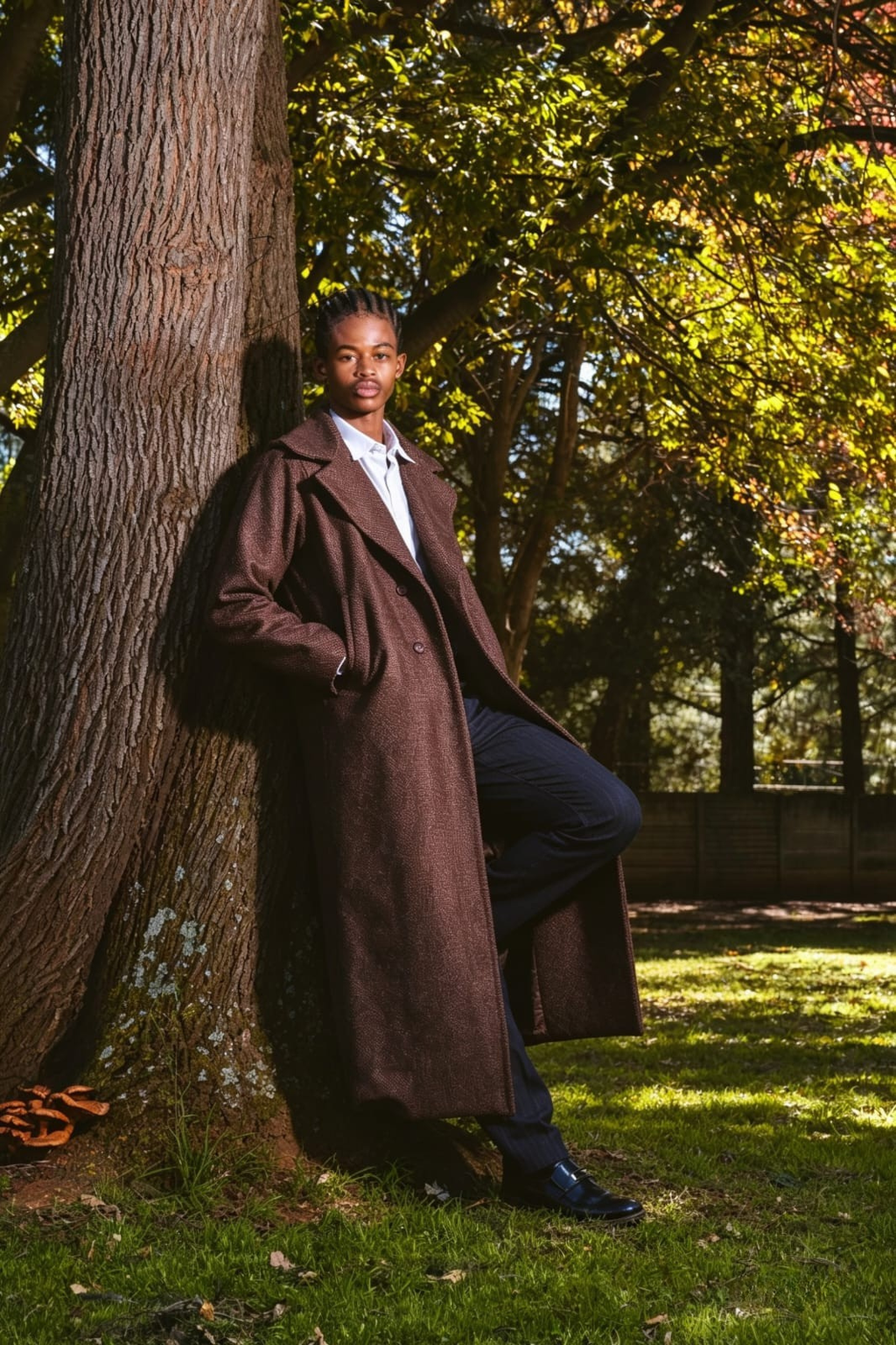 Men's Drape Coat
