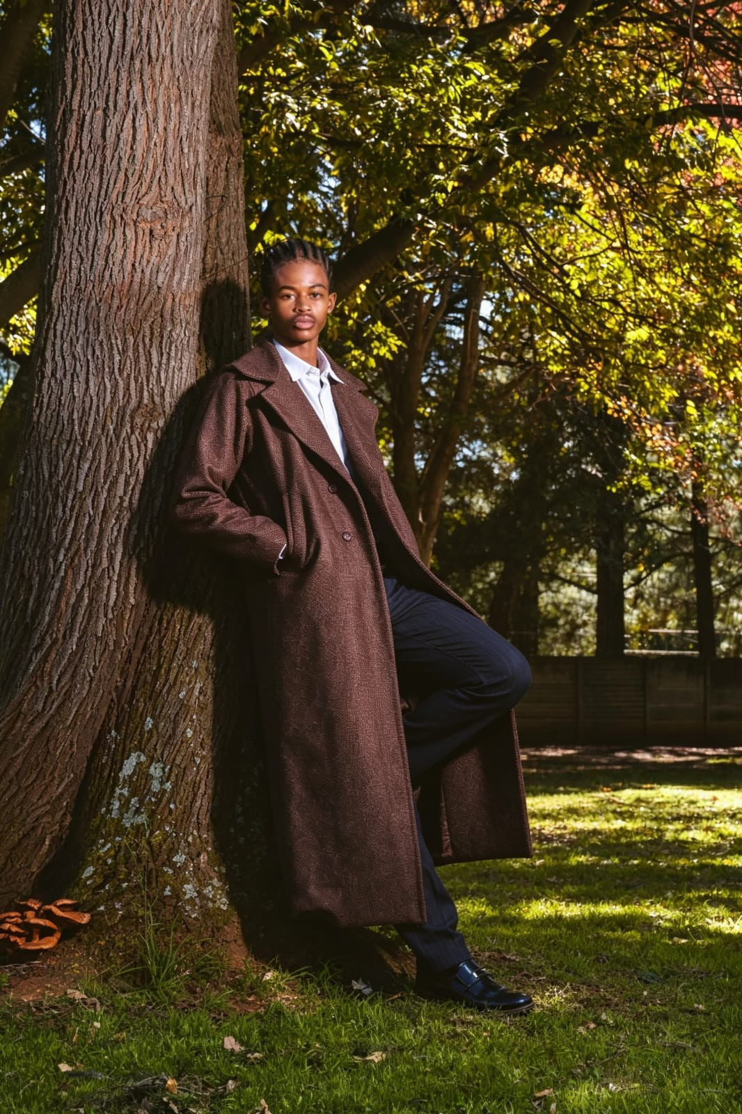 Men's Drape Coat