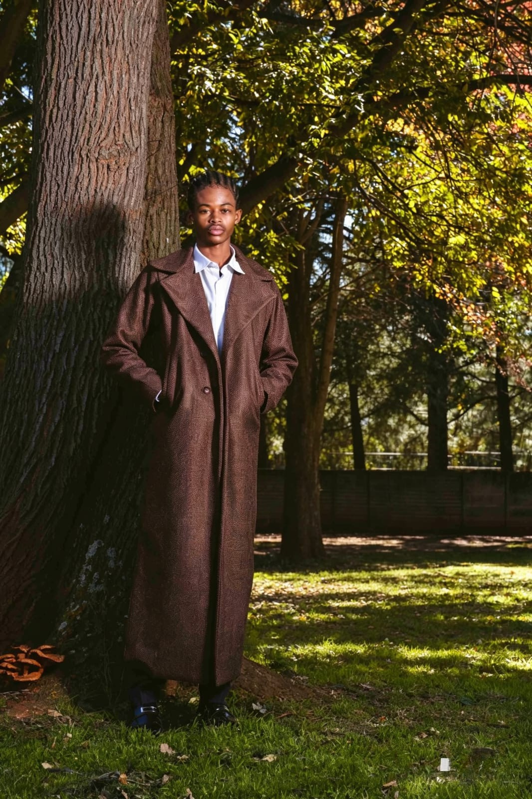 Men's Drape Coat