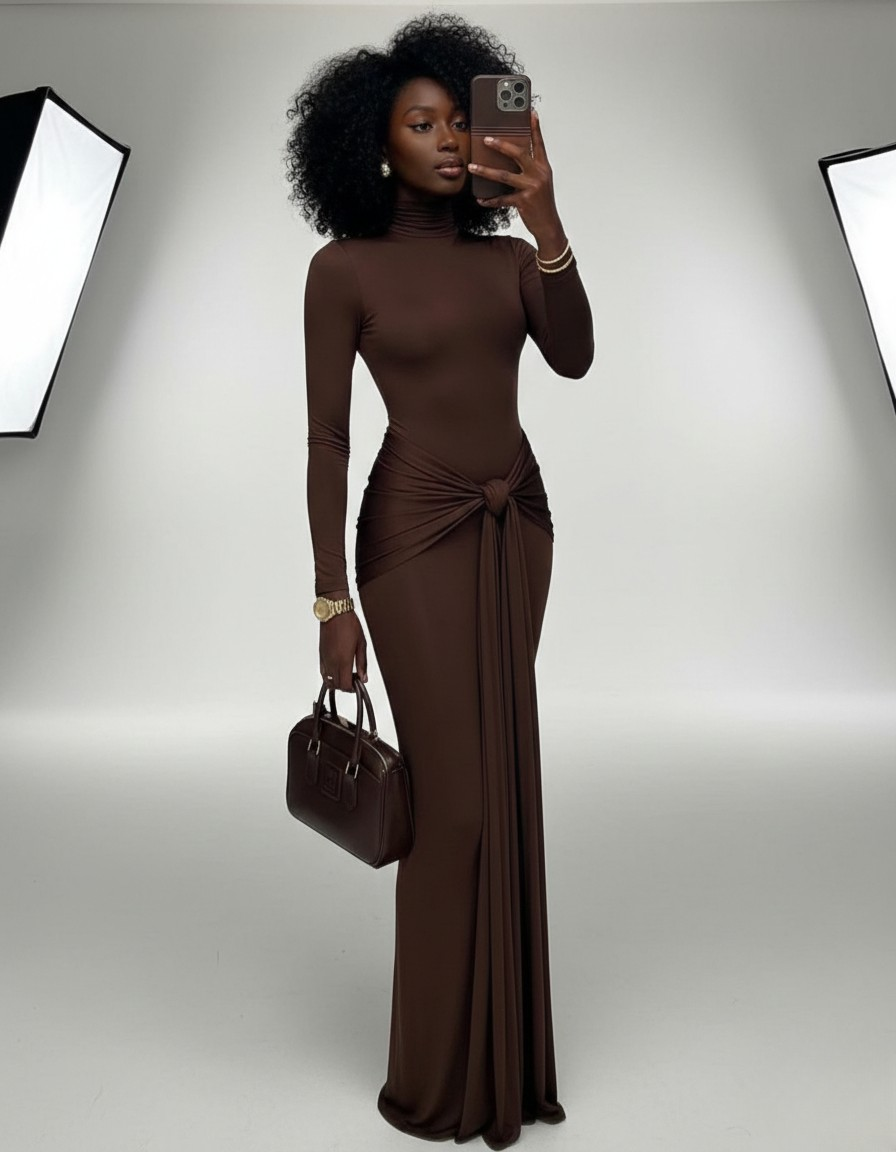 Sculptured dress