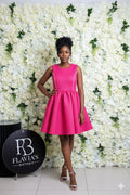 Mesh Pink Dress Mini