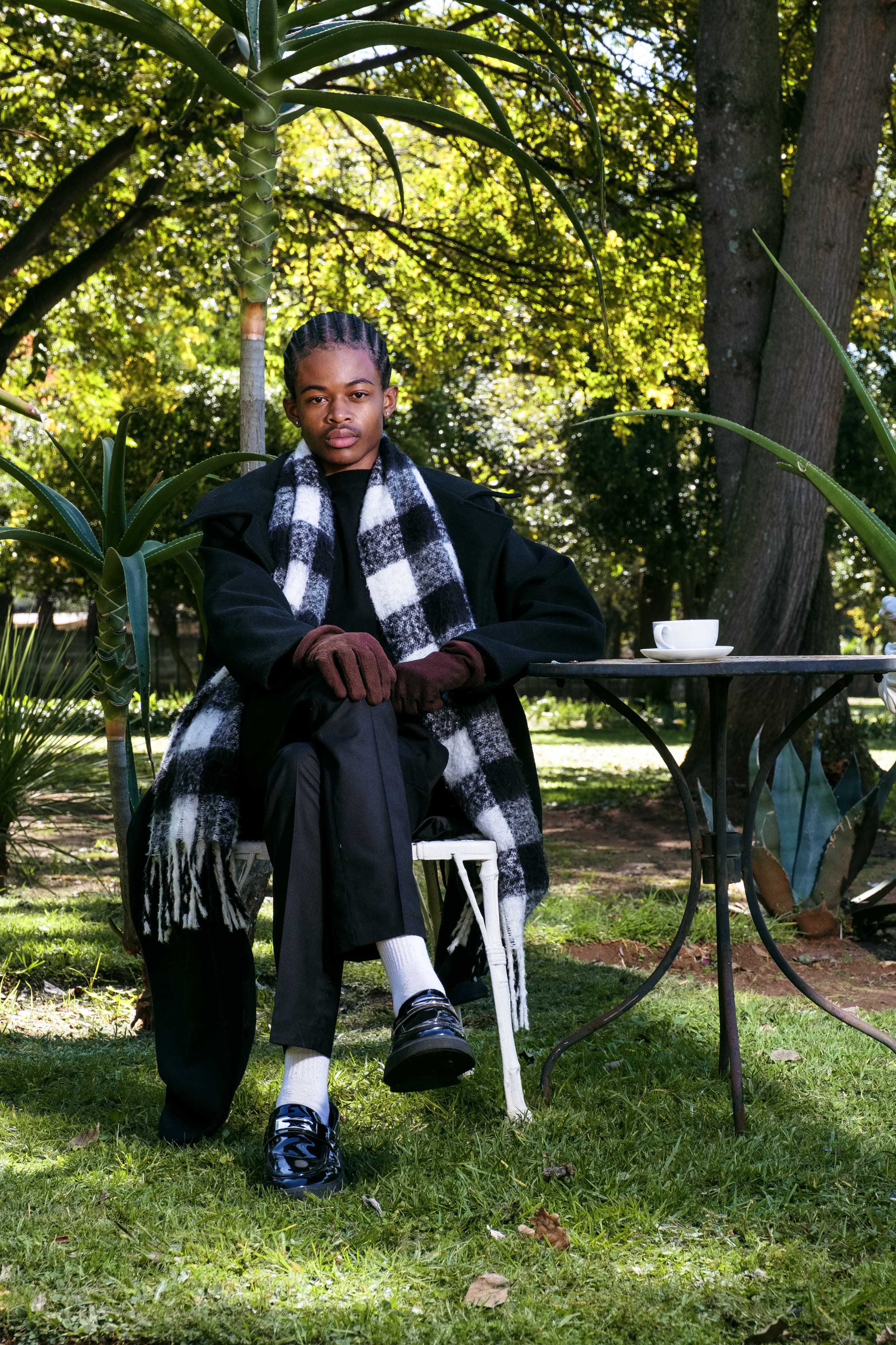 Men's Drape Coat