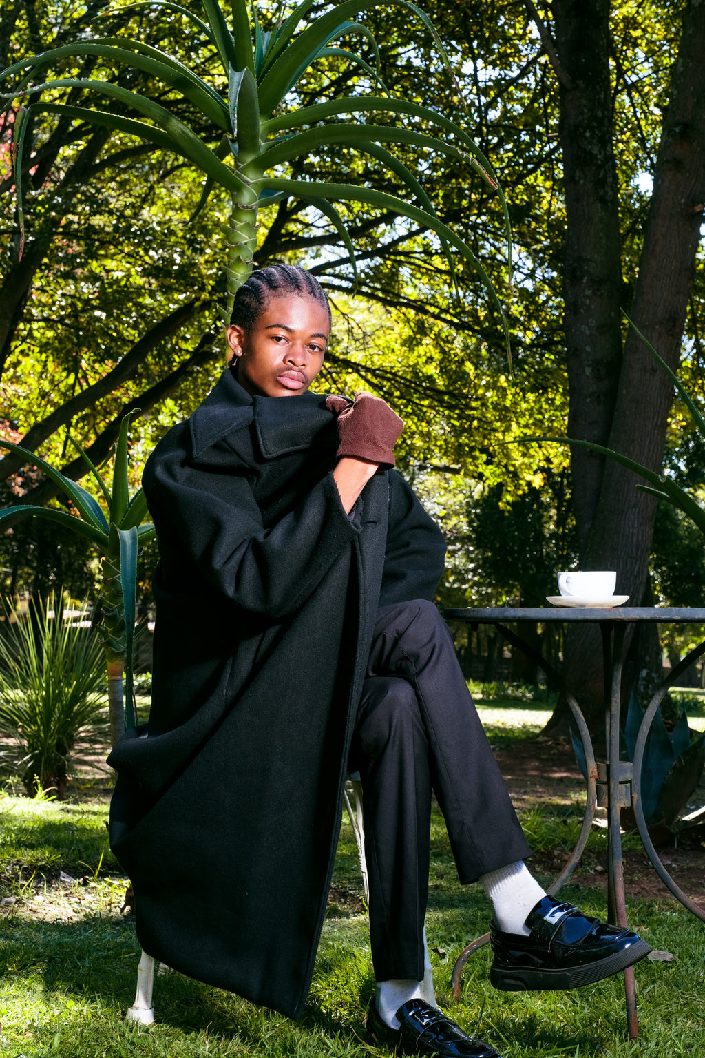 Men's Drape Coat