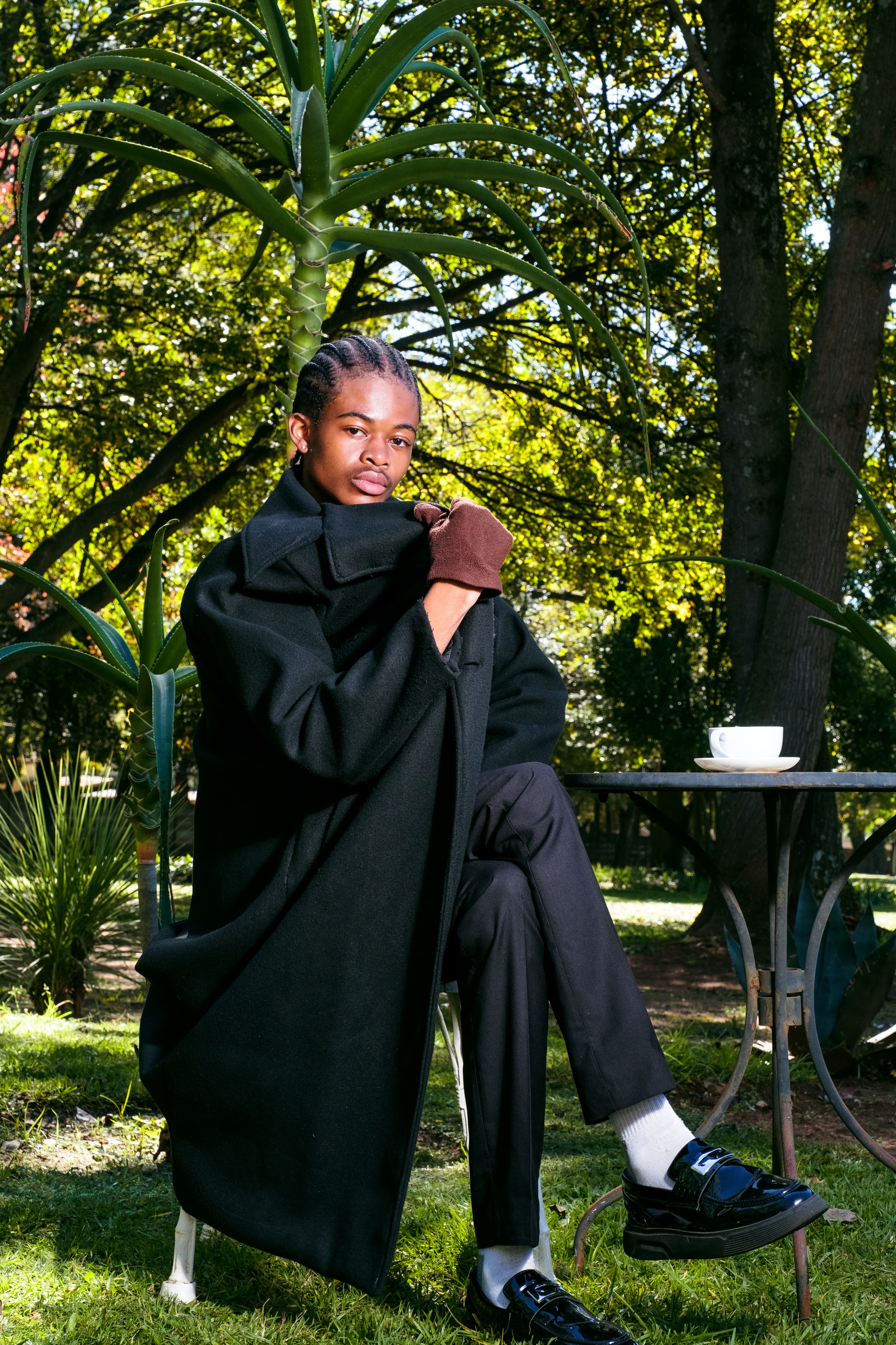 Men's Drape Coat