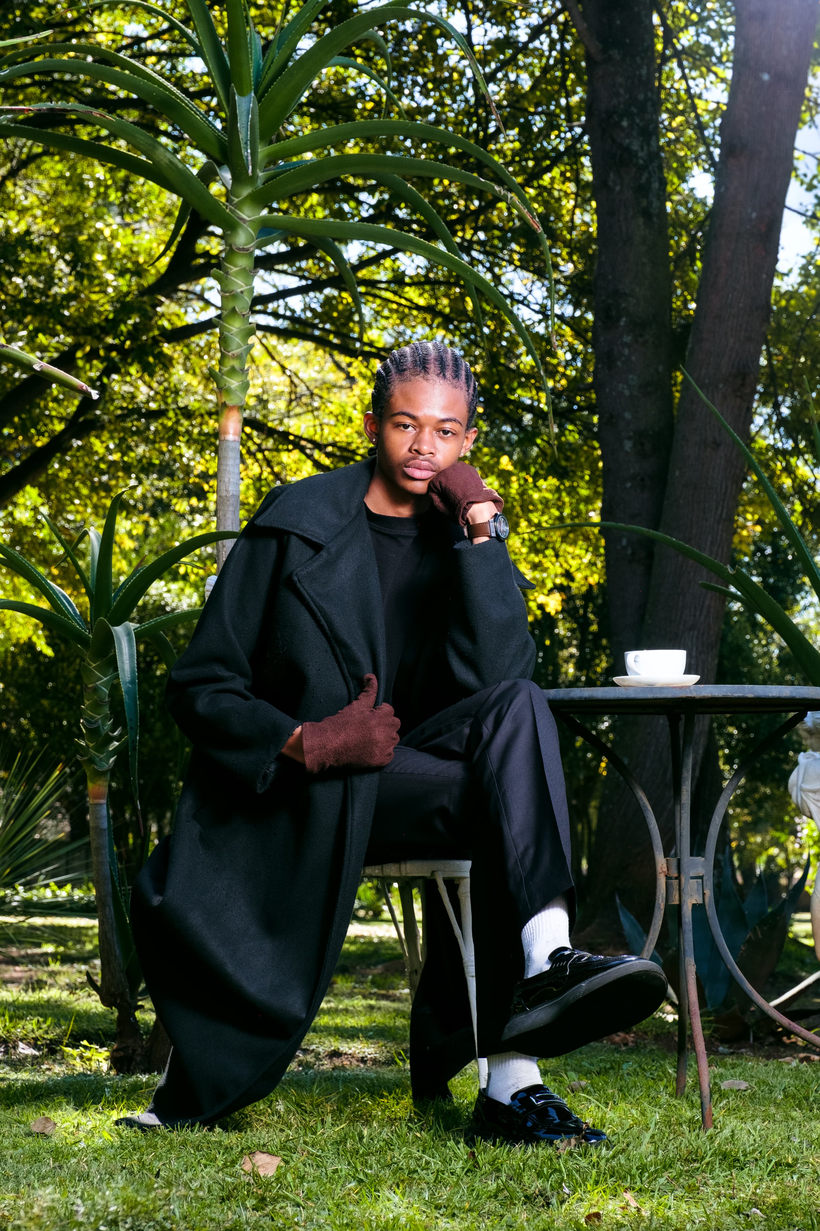 Men's Drape Coat